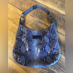Nine West faux snake skin bag